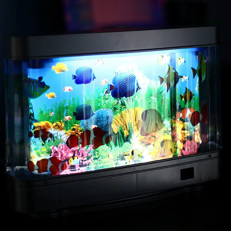 Veilleuse Aquarium 3D